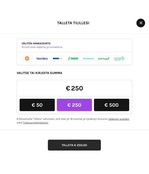 Rekisteröityminen